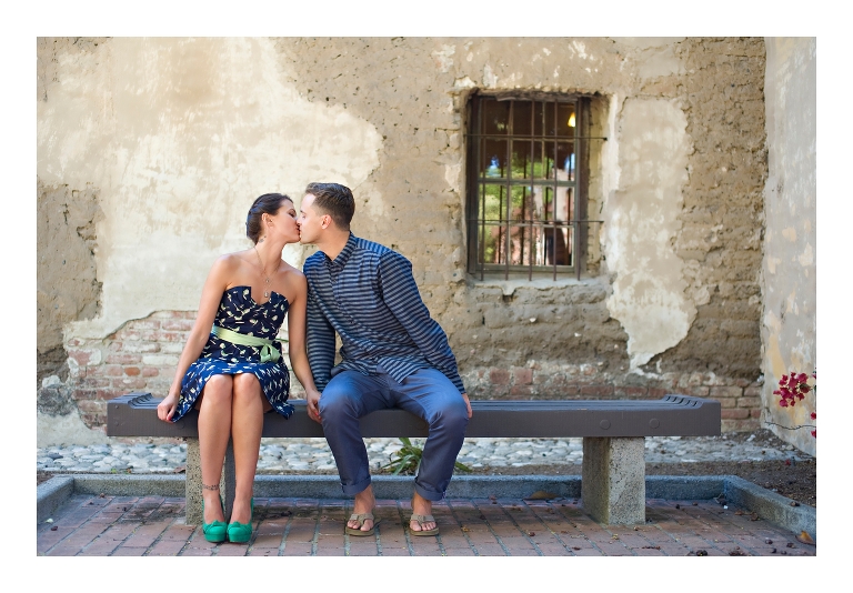 San Juan Capistrano Mission Engagement Session