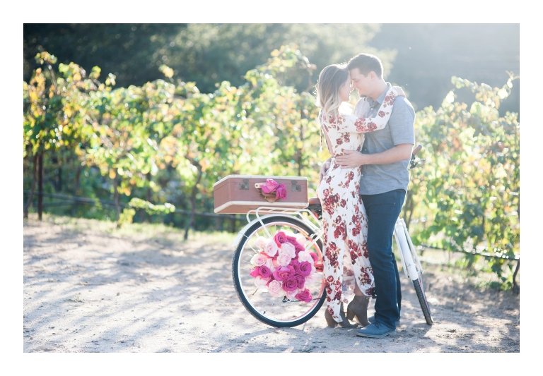 Giracci Vineyards engagement with Weddings by Cortney Helaine